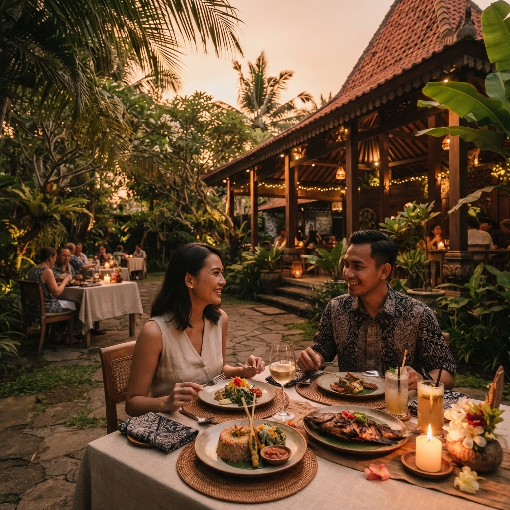 Dining at Attara Hospitality — Senggigi Lombok